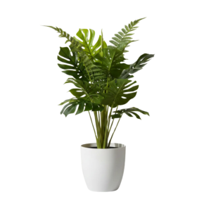 Artificial Mini Monstera Plant