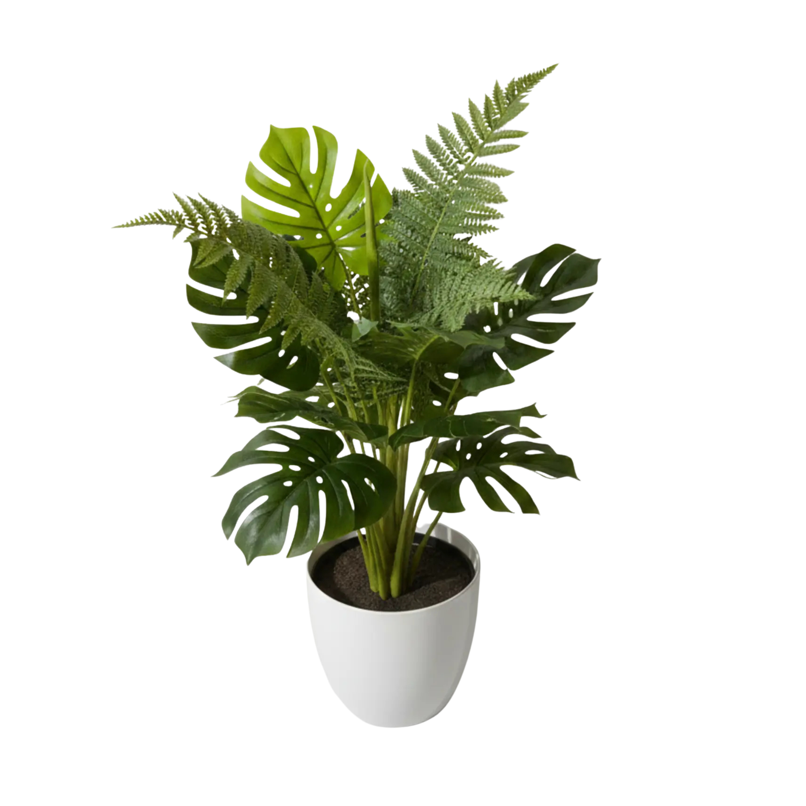 Kamanvases Artificial Mini Monstera Plant - Image 4