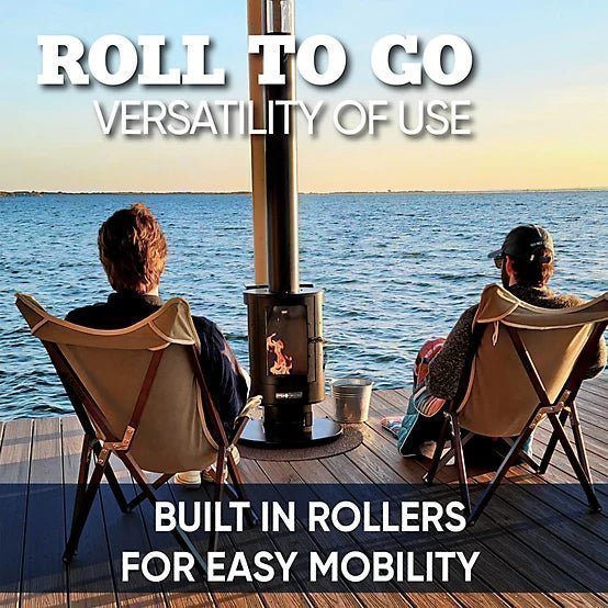 Even Embers Pellet-Fueled Patio Heater, 100 sq. ft., 70,000 BTU - Image 6