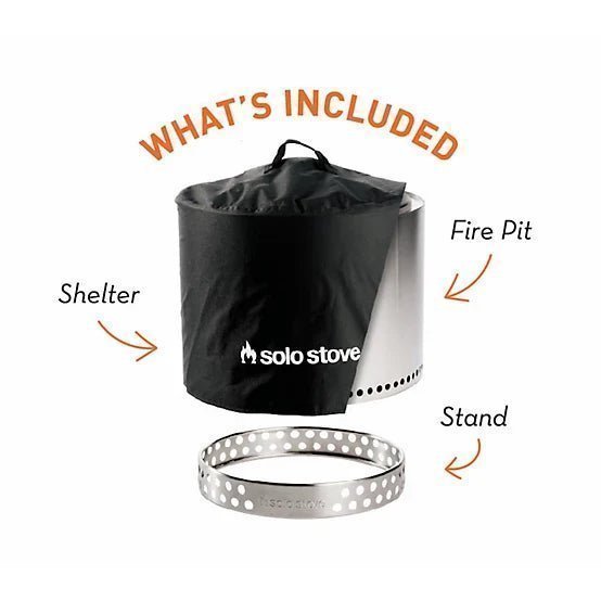 Solo Stove 19.5 in. Bonfire 2.0 Wood-Burning Fire Pit with Stand and Shelter - Image 3