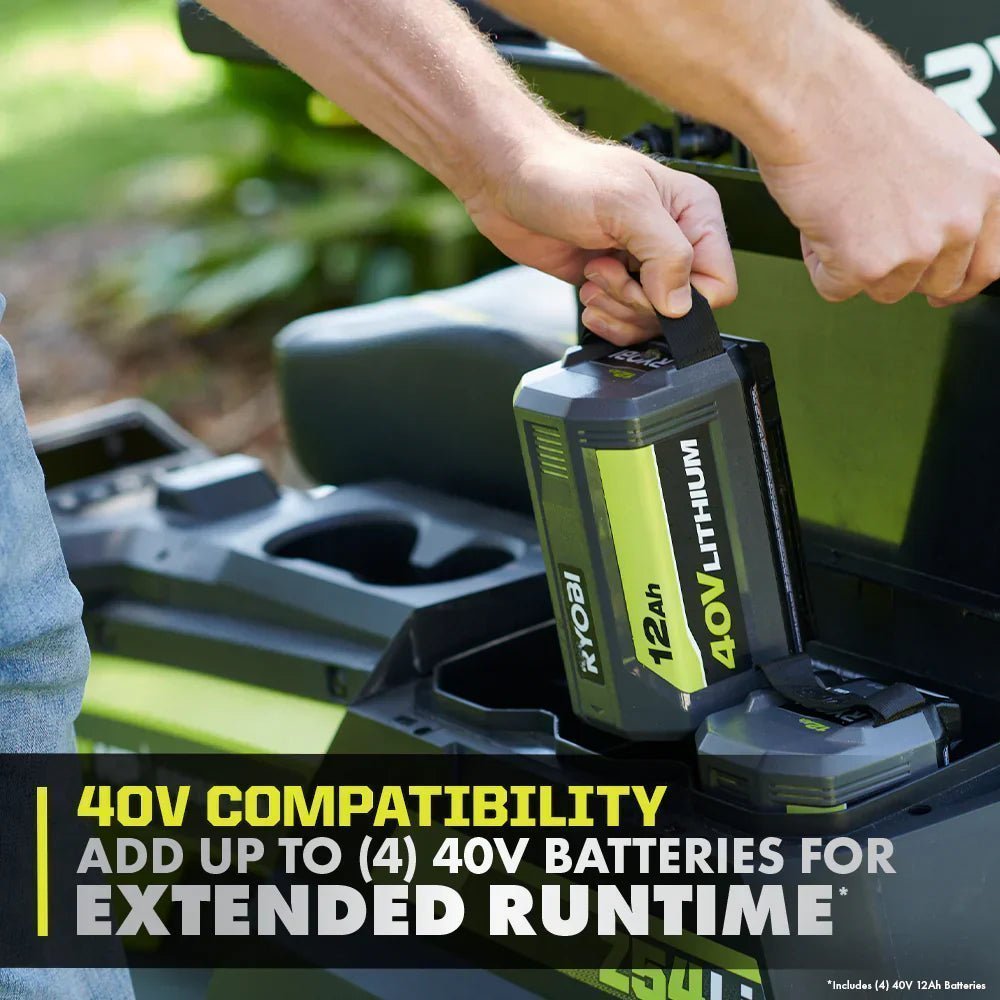 80V Max HP Lithium 54″ Brushless Electric Zero Turn Lawn Mower - Image 13