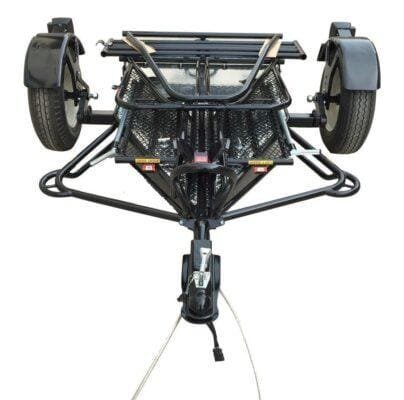 Single Rail Motorcycle Trailer – Compact, Easy-to-Tow Hauler for One Bike - Image 5