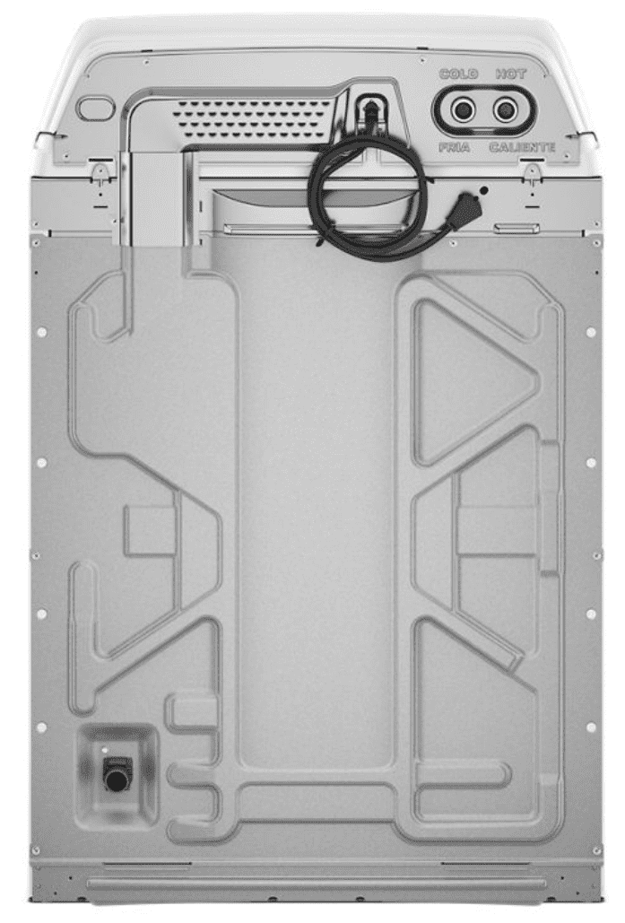 Whirlpool WTW4307SW 4.2–4.3 Cu. Ft. Top Load Washer with 2-in-1 Removable Agitator, Soft Close Glass Lid, White - Image 3
