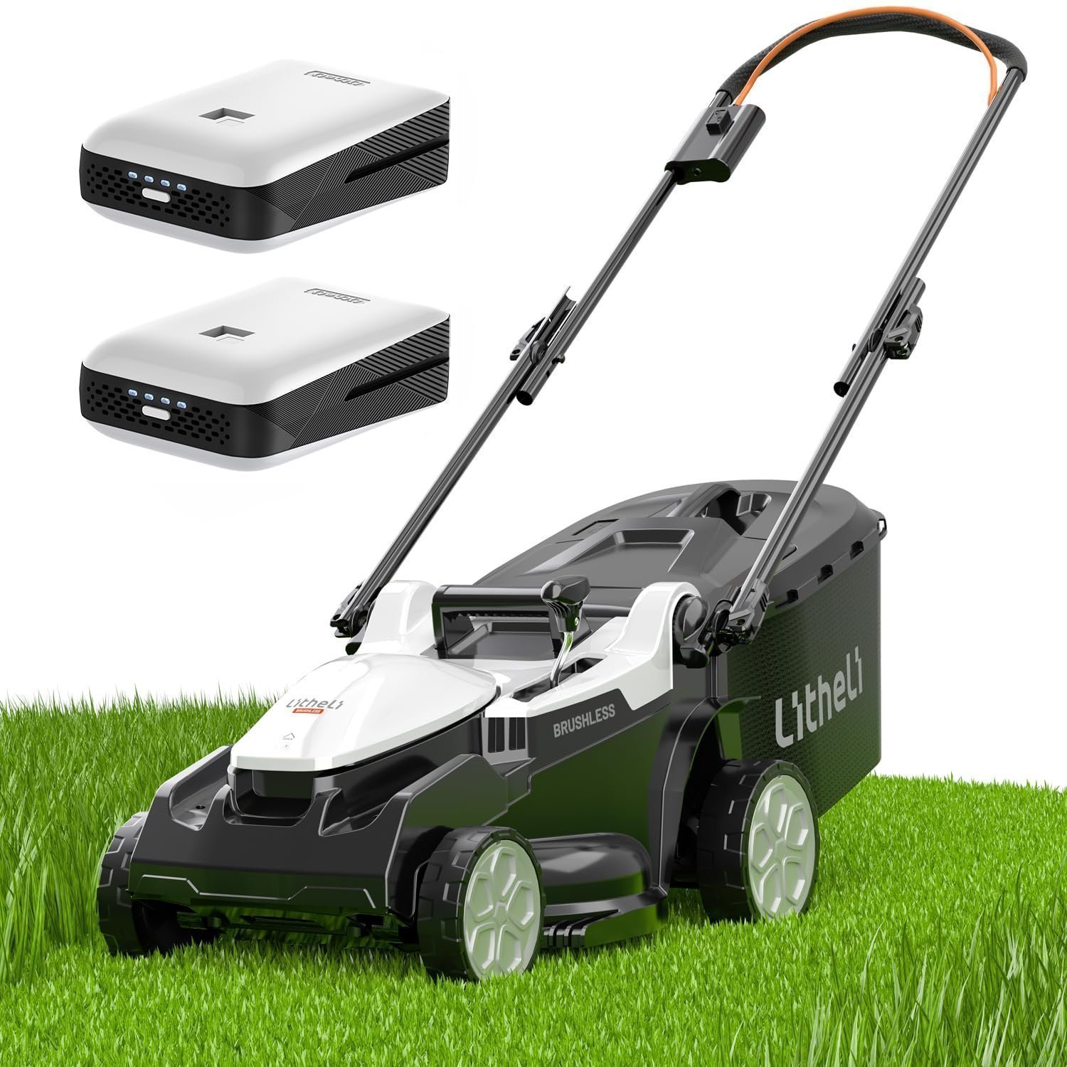 Litheli 13″ 20V Cordless Lawn Mower with 4.0Ah Battery - Image 13