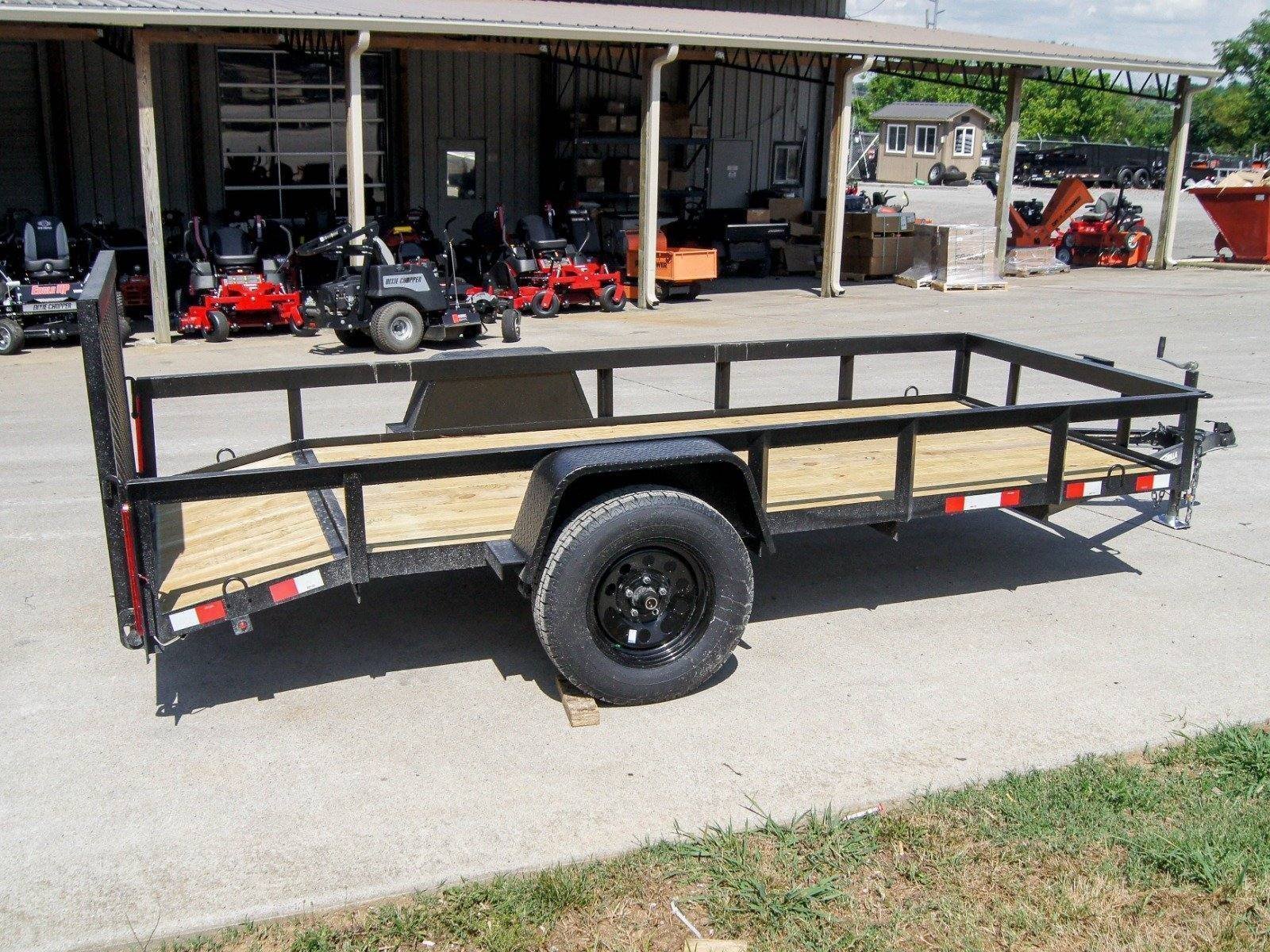 5×12 Powder Coated Dovetail Utility Trailer 3500lb Axle - Image 6
