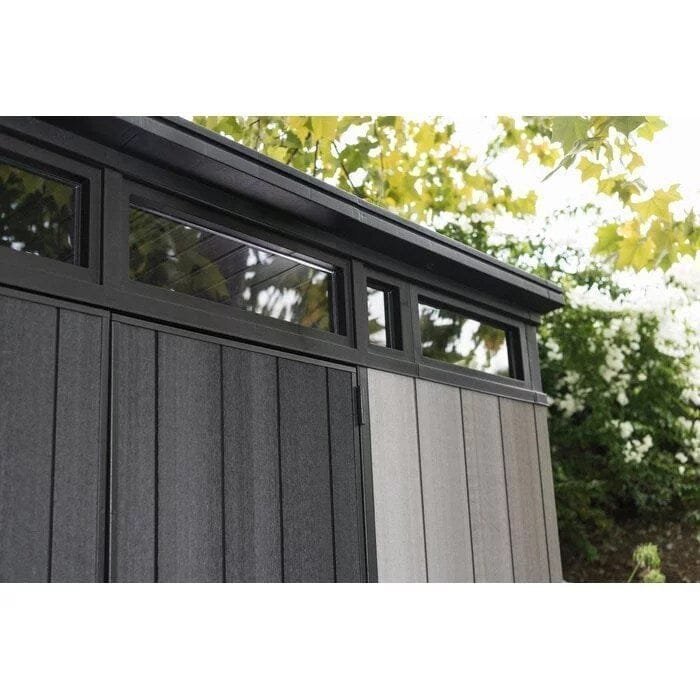 Artisan 9 ft. W x 7.5 ft. D Plastic Storage Shed - Image 6