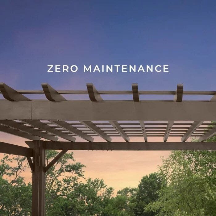 Backyard Discovery 14 ft. x 10 ft. Steel Traditional Pergola - Image 7
